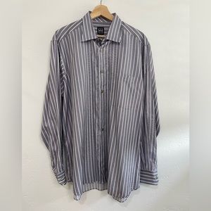 Ike Behar Dress Shirt - Large